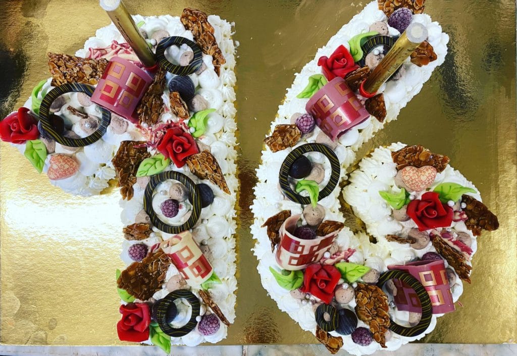 Number cake 16